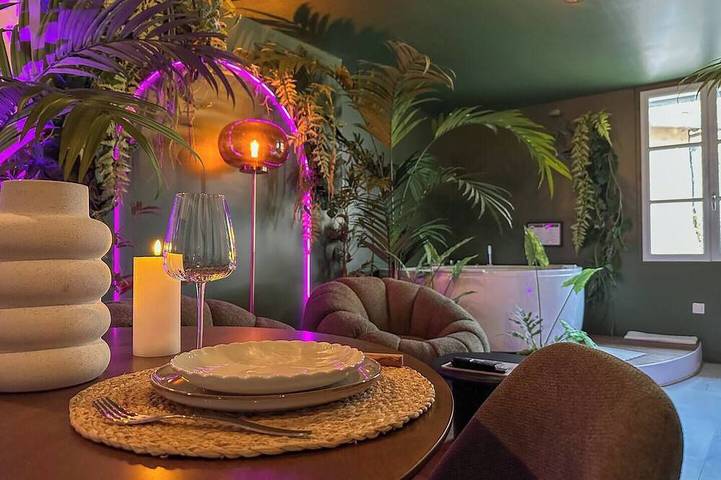 Appartement de vacances pour 2 personnes, avec jacuzzi