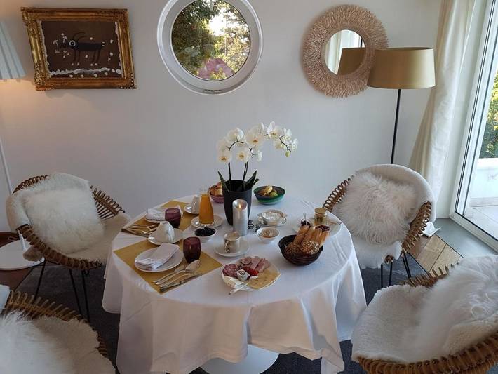 Chambre d’hôte pour 2 personnes, avec Balcon et Terrasse ainsi que Jardin et Piscine à Obernai - 2