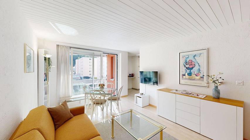 Ferienwohnung für 3 Personen, mit Balkon, mit Haustier in St. Moritz