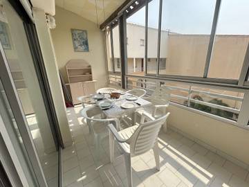 Gîte pour 6 personnes, avec terrasse et piscine, animaux acceptés dans Aqualand (Cap d'Agde)