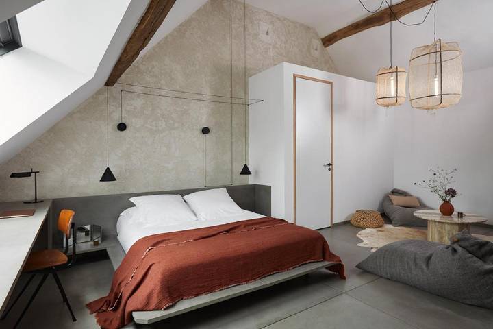 Maison d’hôte pour 2 personnes, avec Terrasse et Jardin ainsi que Piscine et Sauna