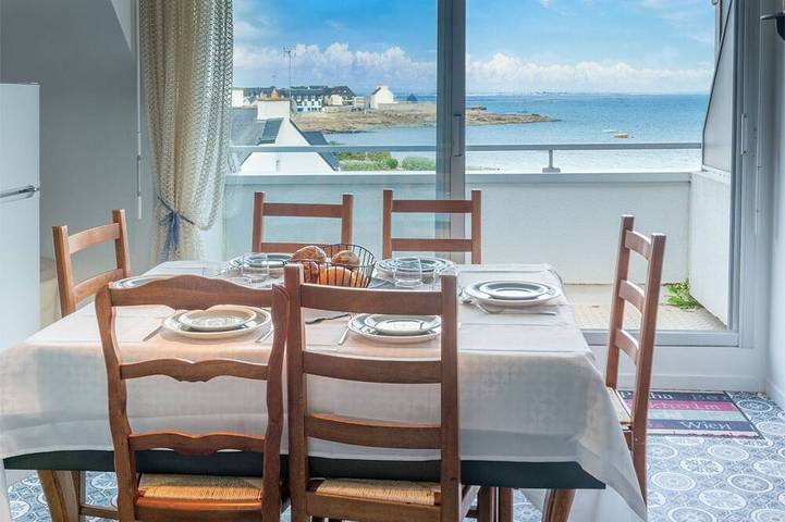 Location de vacances pour 7 personnes, avec balcon, animaux acceptés dans Lomener