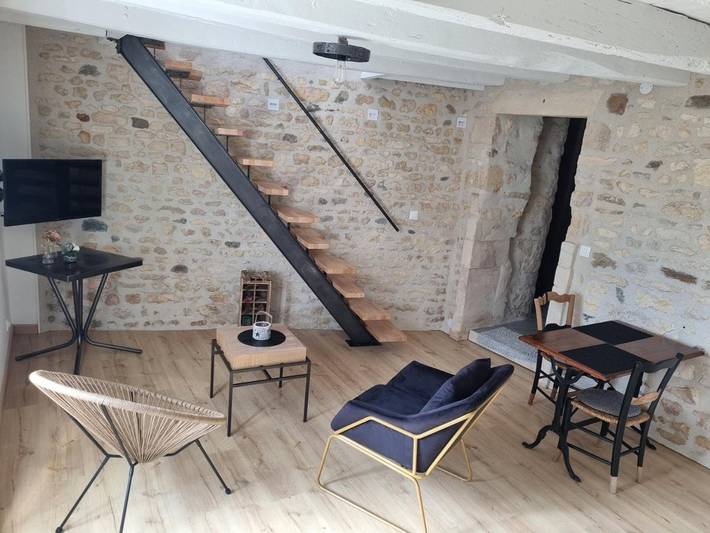 Location de vacances pour 2 personnes, avec Terrasse à Civaux