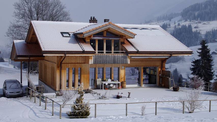 Ferienwohnung für 4 Personen, mit Balkon im Berner Oberland - 2