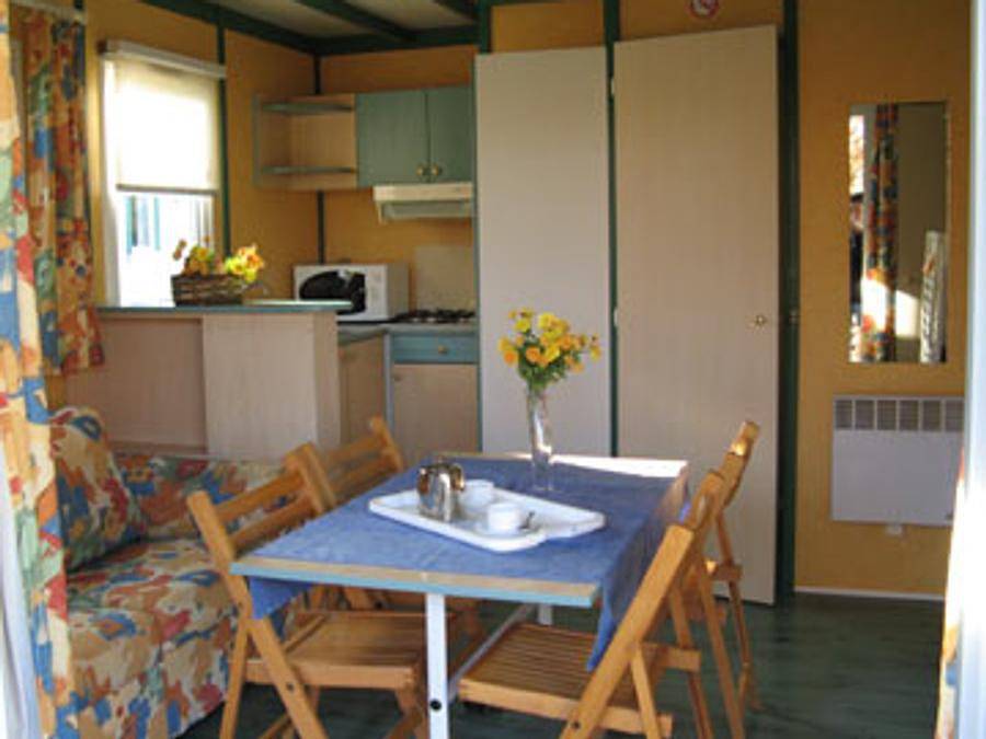 Camping Le Moulin de Rambourg - Chalet 4 personnes in Nesmy, Région de La Roche-sur-Yon