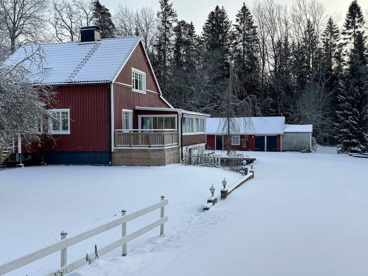 Mysig lägenhet med 2 sovrum i Alperna in Tvärreds distrikt, Västergötland