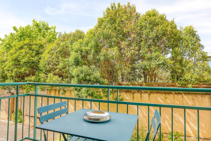 Ganze Wohnung, Ferienwohnung für 2 Personen mit Balkon in Toulouse, Umgebung Toulouse