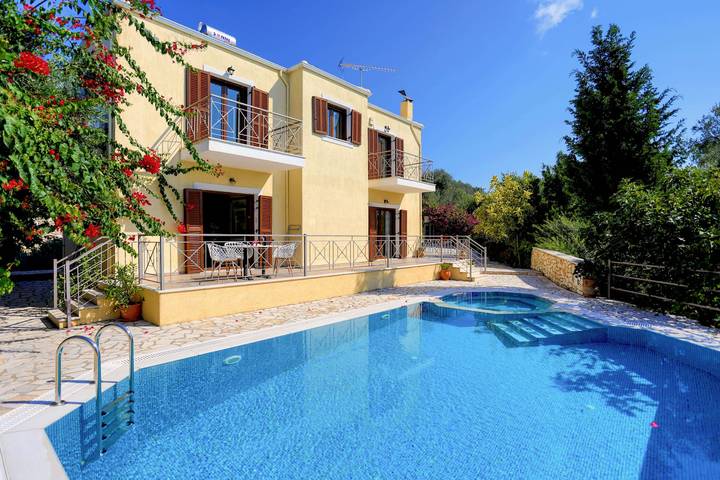Villa voor 5 personen, met tuin en uitzicht op Paxos
