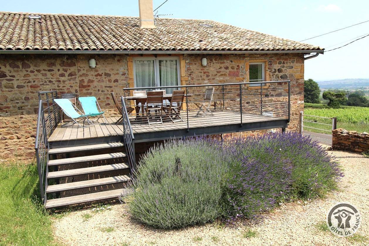 Gîte du Pré Carra in Montmelas-Saint-Sorlin, Beaujolais