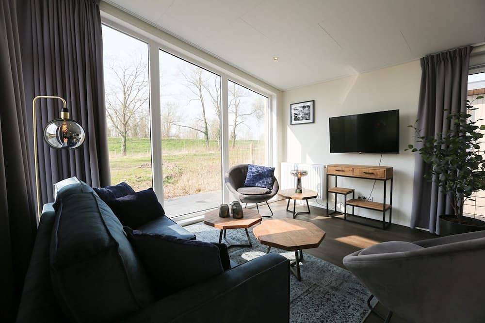Chalet für 4 Personen an einem Wasserspiel in IJssel