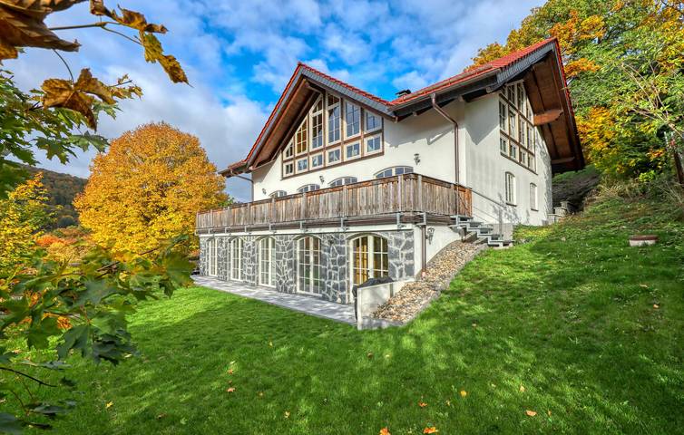 Ferienwohnung für 6 Personen, mit Garten und Sauna sowie Terrasse in Stolberg (Südharz) - 2