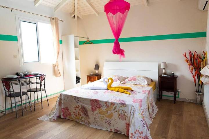 Appartement de vacances pour 2 personnes, avec jardin et vue
