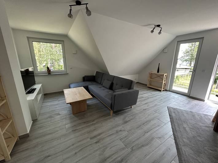 Ganze Wohnung, Ferienwohnung 'Am Mellensee' mit Seeblick, Gemeinschaftsgarten und Wlan in Am Mellensee, Dahme-Seengebiet