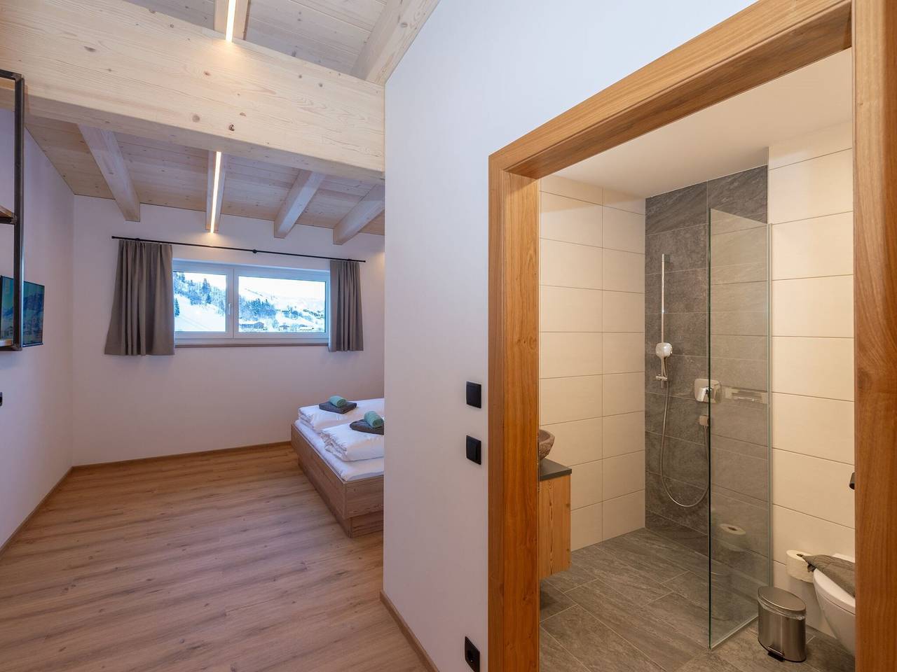 Ganze Wohnung, Ski-Inn, ski-out im alpinen Stil und Sauna in Hinterglemm, Saalbach-Hinterglemm