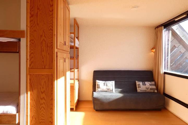 Ganze Wohnung, Gemütliches Studio für 4 Personen mit Balkon - Südausrichtung, Aufzug, Skiraum in Piau-Engaly in Piau-Engaly, Aragnouet