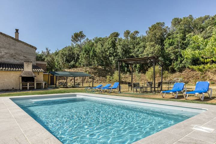 Casa rural para 20 personas, con Jardín