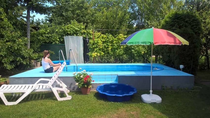 Ganze Ferienwohnung, Ferienwohnung mit Swimmingpool und Klimanlage in Keszthely, Balaton Region