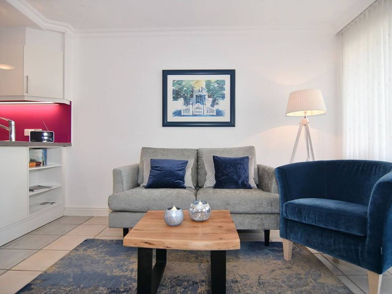 Ganze Ferienwohnung, Metropol, Whg. 2, Landseite - Metropol, Whg. 2, Landseite in Westerland, Sylt (Gemeinde)