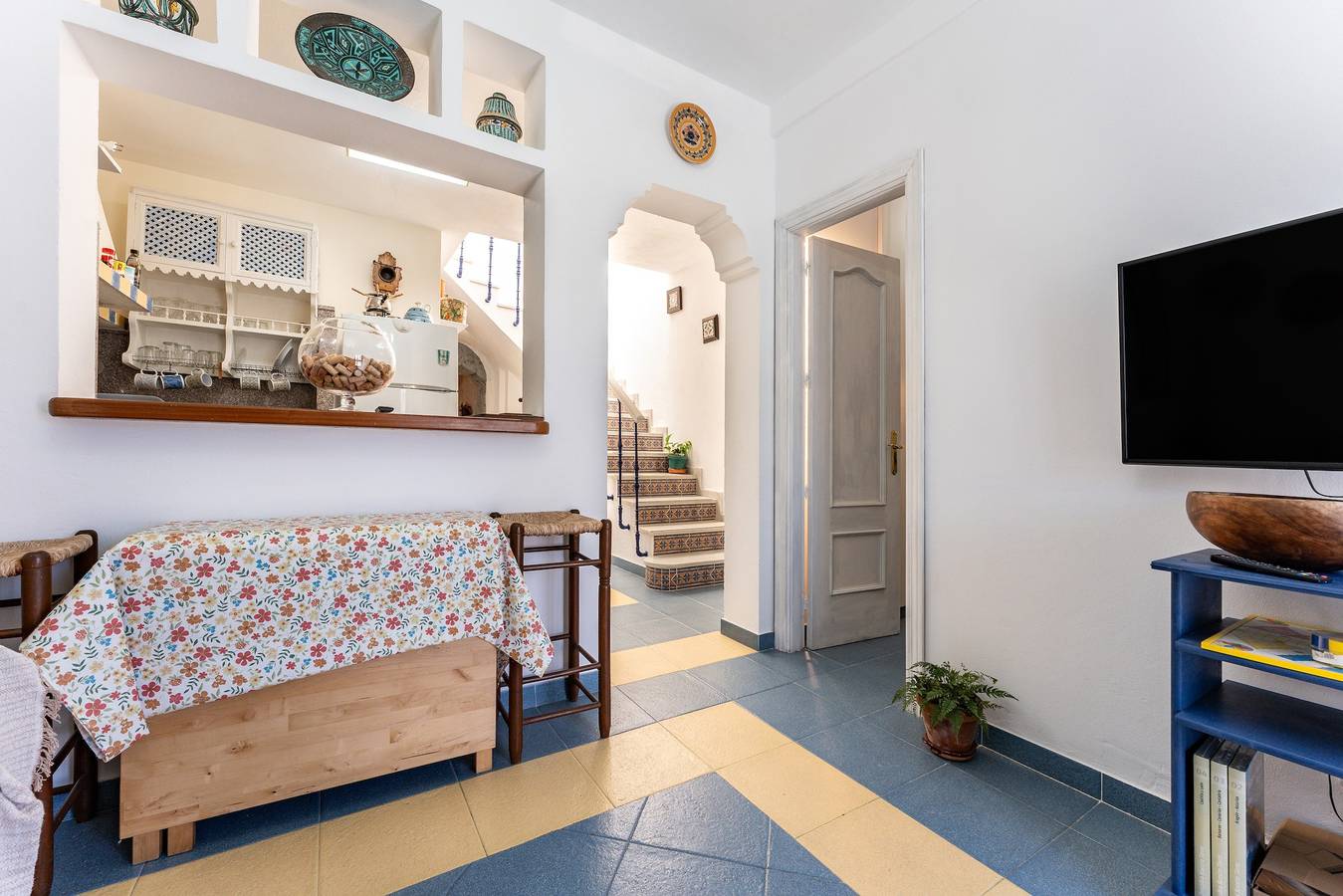 Ferienhaus 'Dachterrasse Mijas' mit privater Terrasse, Balkon und Wlan in Mijas Pueblo, Mijas