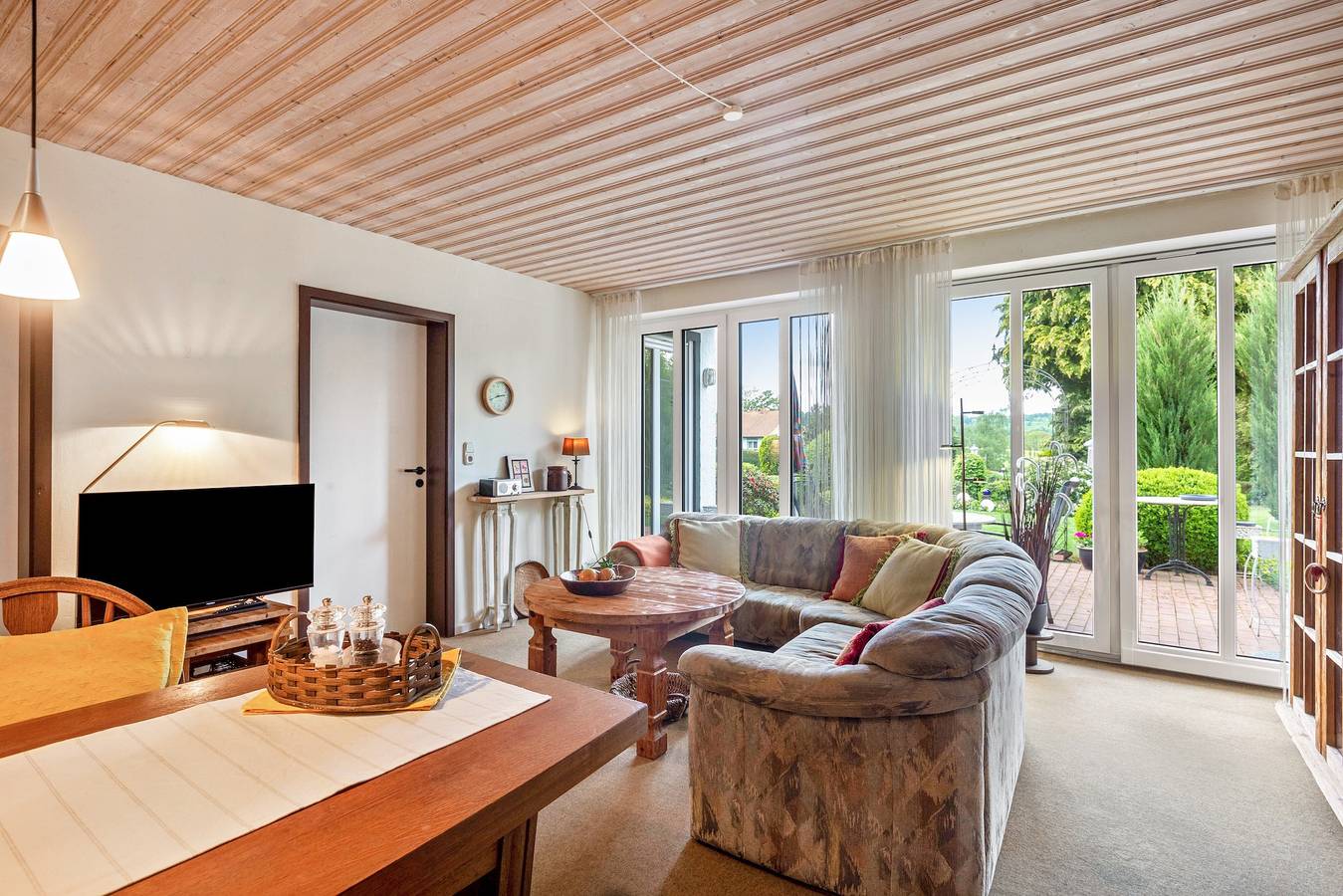 Ganze Wohnung, Ferienwohnung Antonia am Kurpark mit privater Terrasse, Garten und Wlan in Herbstein, Vogelsberg Region
