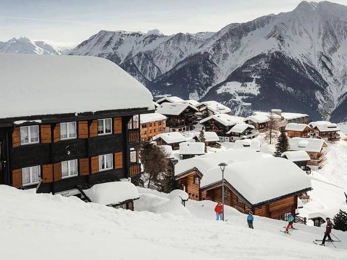 Ferienwohnung für 4 Personen, mit Garten, mit Haustier in Riederalp