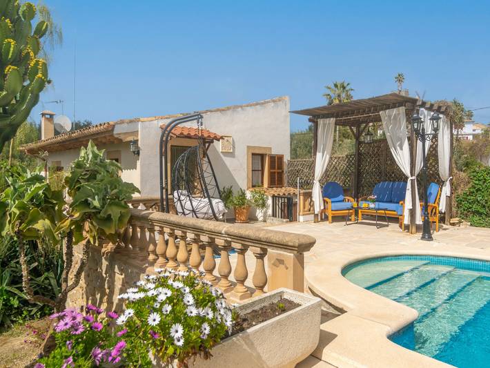 Finca für 6 Personen, mit Pool und Garten, kinderfreundlich in Sant Joan (Mallorca) - 2