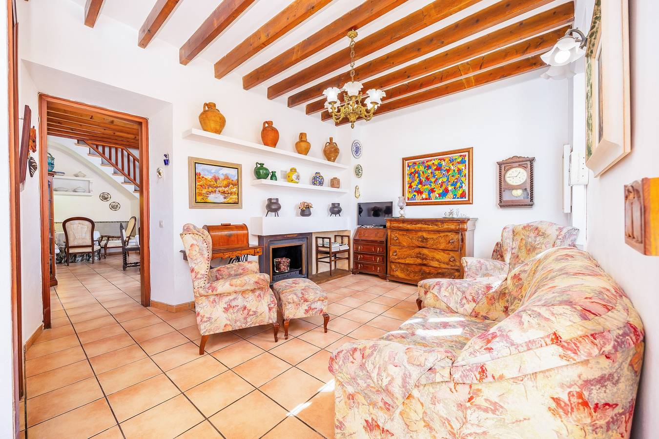 Casa Vacacional 'Los Abilios' con Piscina Privada, Wi-Fi y Aire Acondicionado in Sa Indioteria, Palma