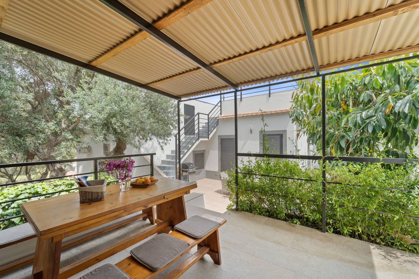 Ganzes Studio, Einzimmerapartment 'Dependance Villa Matteo' mit Meerblick, Wlan und Klimaanlage in Porto Columbu, Sarroch