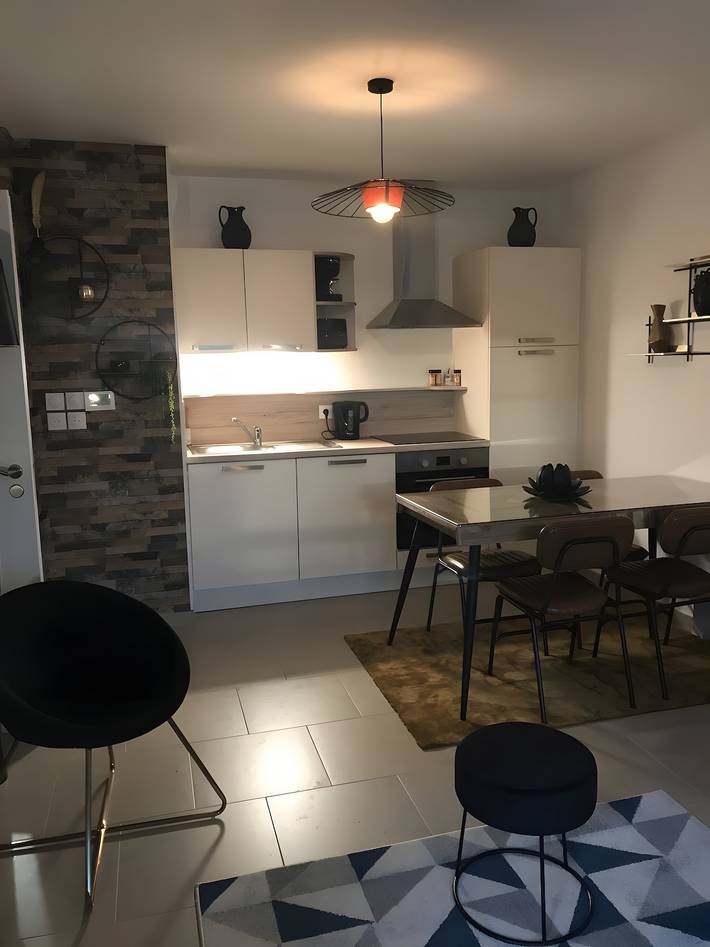 Appartement entier, Appartement « Le Refuge T2 Cabine » avec balcon et Wi-Fi in Saint-Valery-sur-Somme, Région d'Abbeville