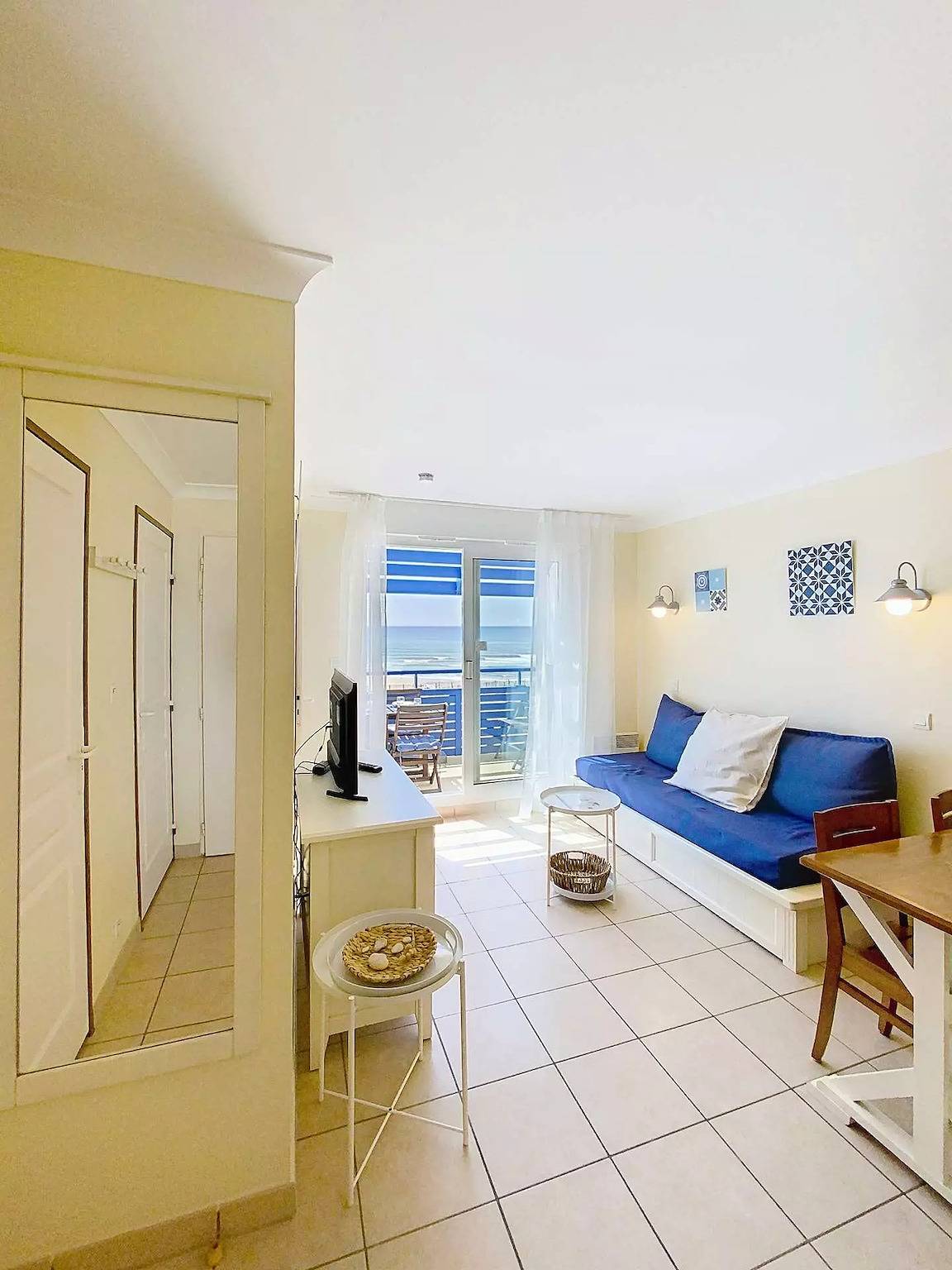 Ganze Wohnung, Wohnung Meerblick 4 Personen, Residenz mit Pool, Lacanau Ocean in Lacanau Ocean, Lacanau