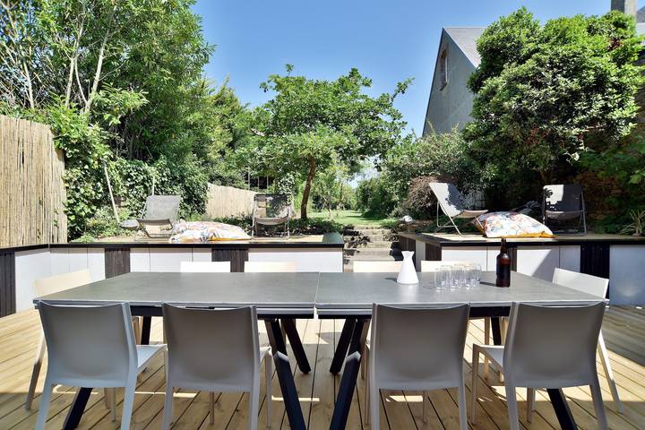 Ferienhaus für 15 Personen mit Garten in Carolles, Côte de la Déroute