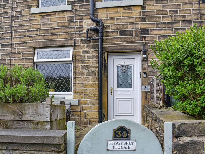 Log cabin for 2 people, with garden in West Yorkshire