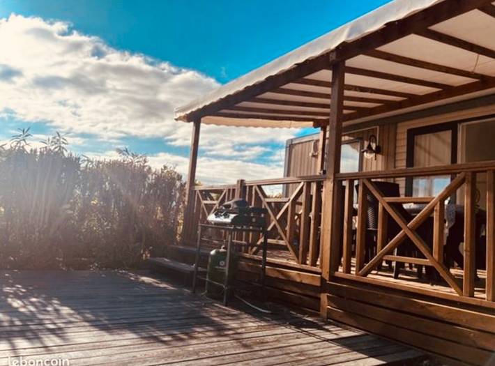 Camping pour 6 personnes, avec jardin ainsi que balcon et piscine dans les Pyrénées-Orientales - 2