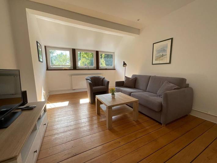 Ferienwohnung für 4 Personen, mit Ausblick und Garten