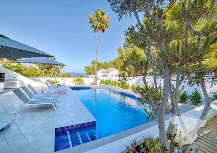 Casa rural para 10 personas, con vistas al mar y jardín en Benisa - 3