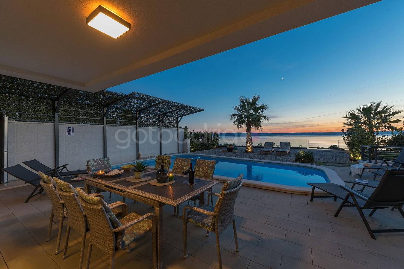 5star View - Private Pool - Luxury Villa Ivizza in Veliko Brdo, Macarsca