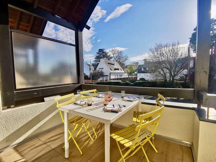 Appartement de vacances pour 4 personnes, avec balcon