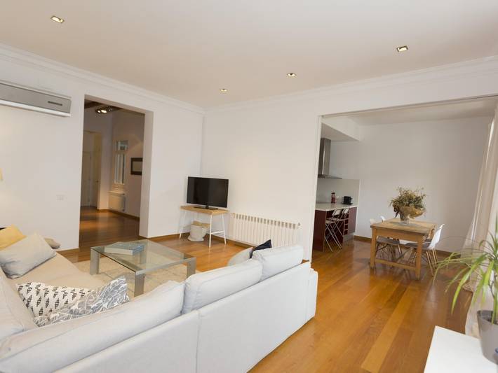 Apartamento vacacional entero, Apartamento Céntrico De 3 Dormitorios Con Terraza in Centro Barcelona, Barcelona