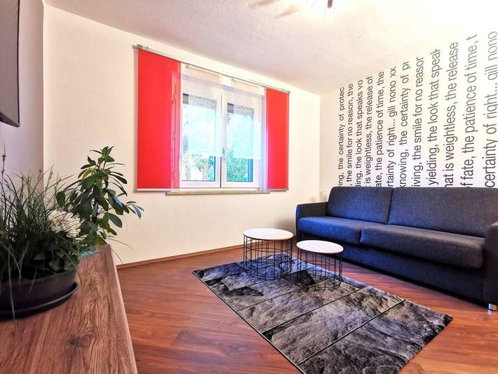 Ferienwohnung für 4 Personen, mit Ausblick