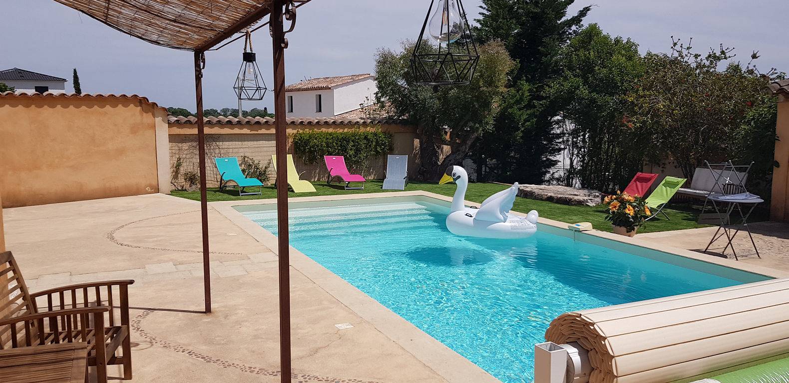 Gîte des Figuiers - piscine - jacuzzi - parking privé in Roquebrune-sur-Argens, Région de Draguignan