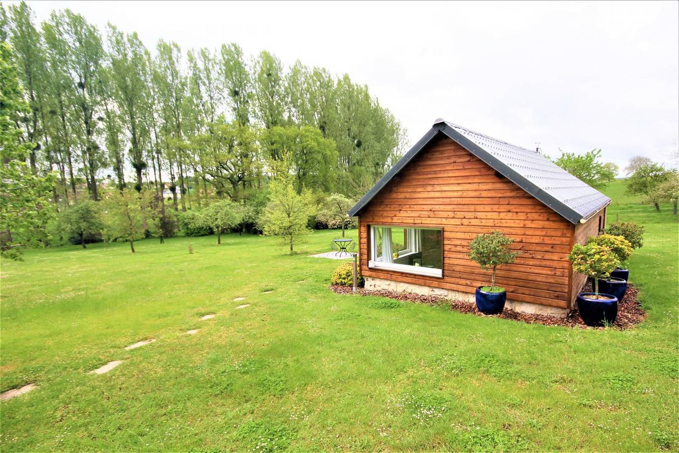 Gîte für 2 Personen mit Terrasse in Arelaune-en-Seine, Rouen und Umgebung
