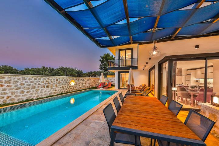 Villa pour 6 personnes, avec terrasse à Kalkan - 2