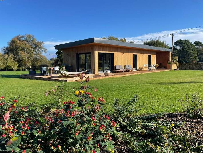 Villa pour 4 personnes, avec vue ainsi que jardin et terrasse, animaux acceptés