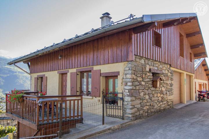 Gîte pour 6 personnes, avec Terrasse et Jardin à La Côte-d'Aime
