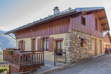 Gîte pour 6 personnes, avec balcon et jardin à La Côte-d'Aime