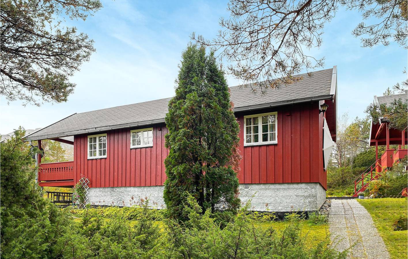 Ferienhaus für 8 Personen mit Ausblick in Tustna, Aure