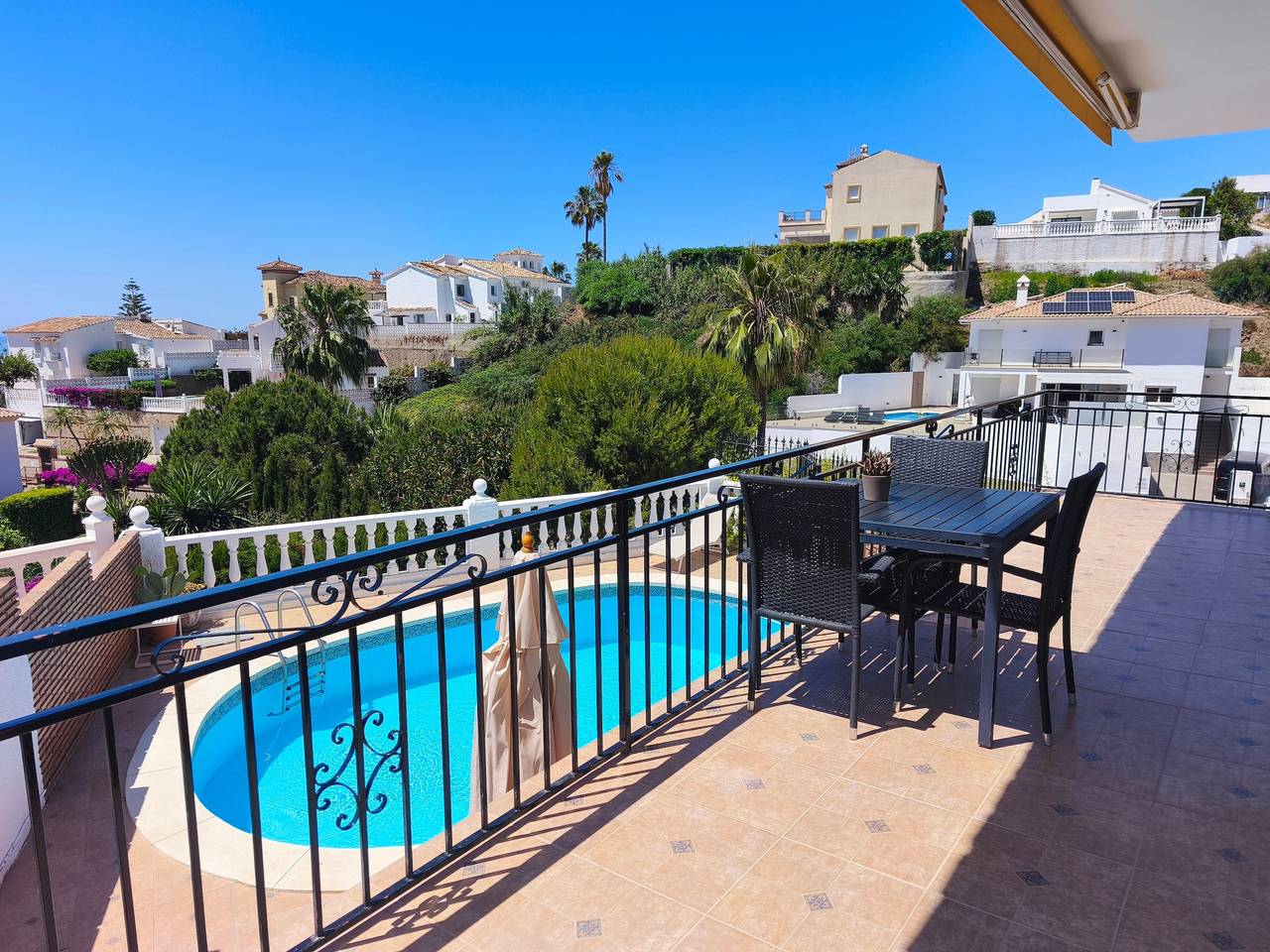 Villa for 9 personer med balkong in La Cala de Mijas, Mijas
