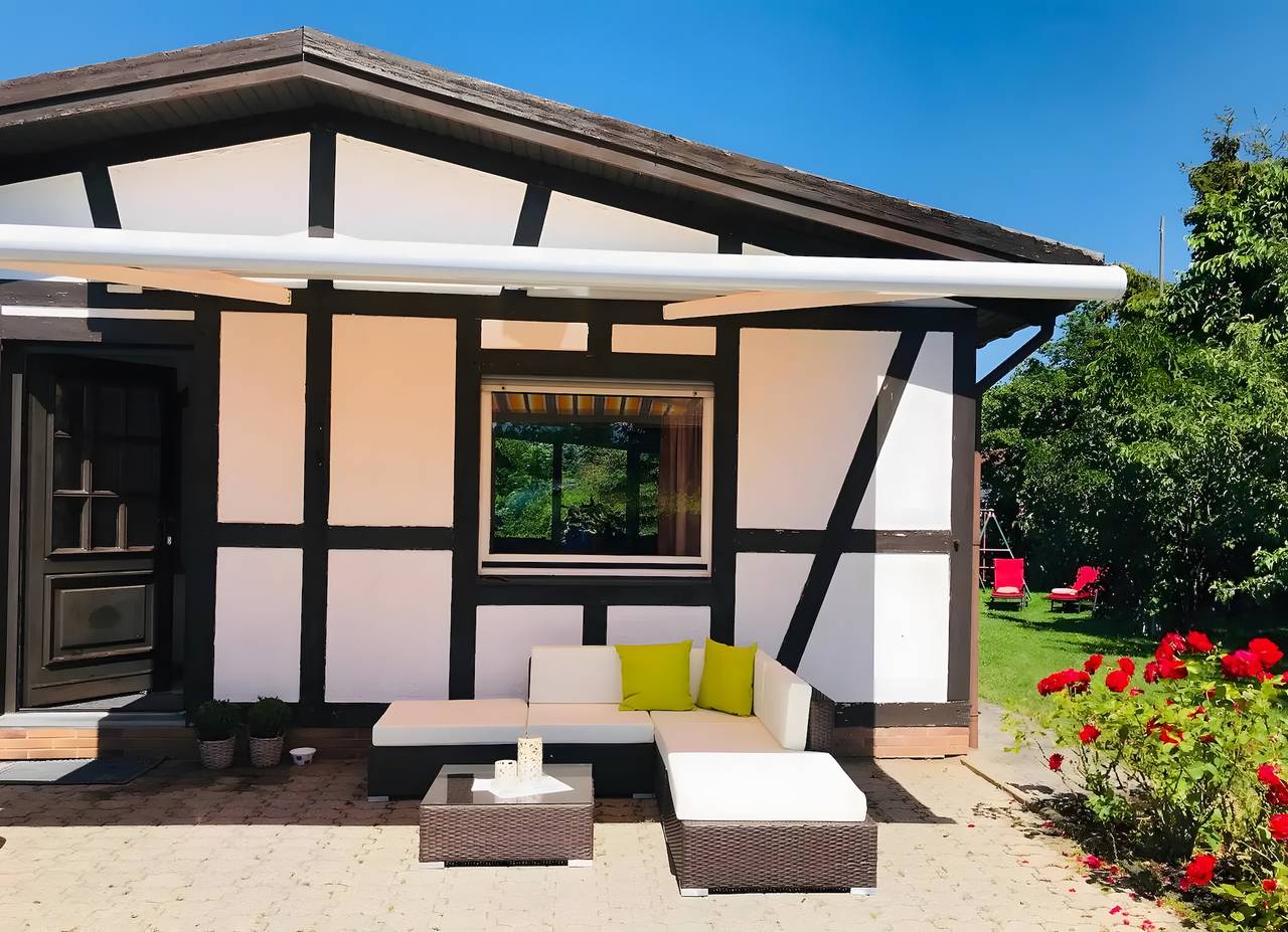 Bungalow 'Lili’s auf der Halbinsel' mit Meerblick, privater Terrasse und Wlan in Waldeck, Waldecker Land