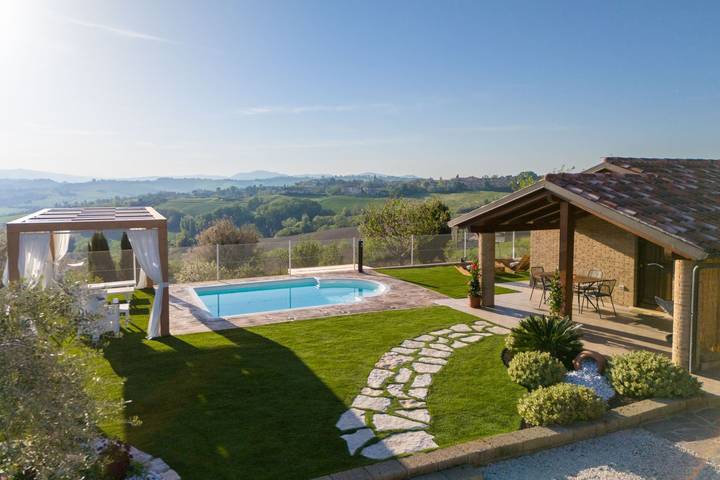 Ferienhaus für 4 Personen, mit Garten und Pool in Marche - 4