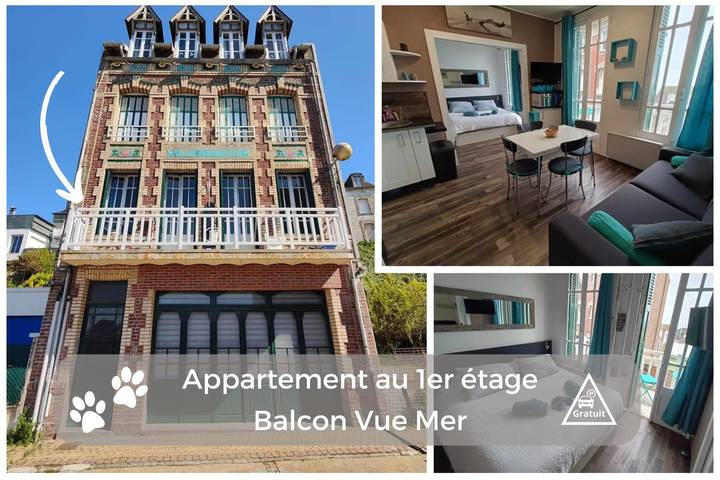 Appartement de vacances pour 2 personnes, avec terrasse, animaux acceptés
